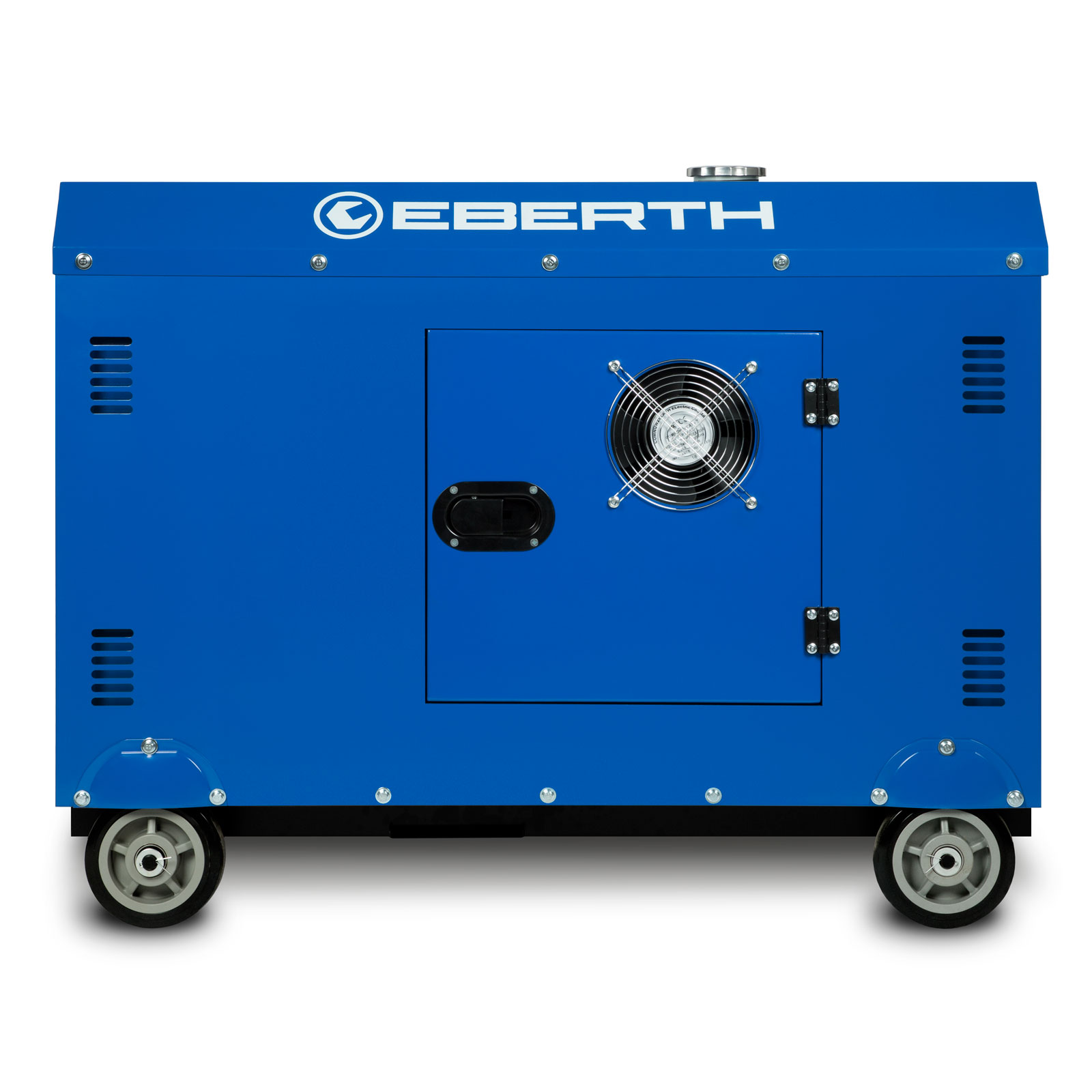 EBERTH 10 kW Diesel Stromerzeuger 3-Phasig, Notstromaggregat Leise